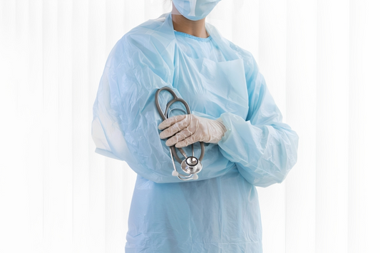 Gown for surgical processes