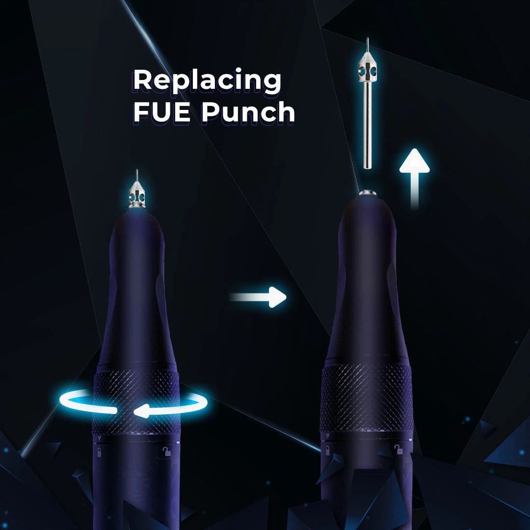 Wireless FUE Extraction Device